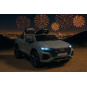 Mașinuță electrică pentru copii Audi RSQ8, culoare gri