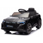 Mașinu electrică pentru copii Audi RSQ8, de culoare neagră