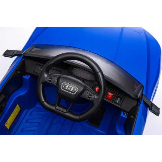 Detsăcuțчык cu telecomandă Audi RSQ8 albastru