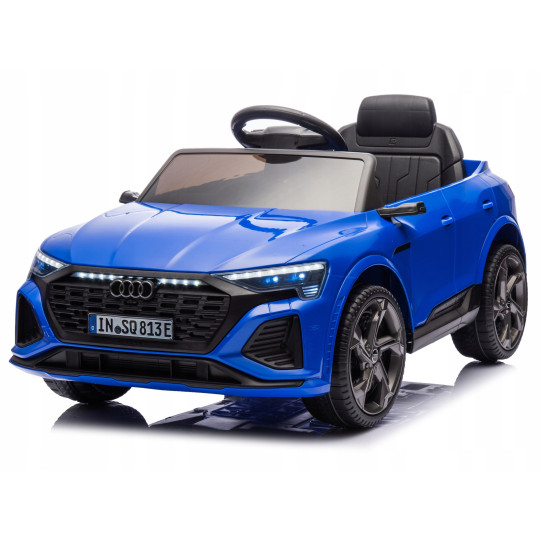 Detsăcuțчык cu telecomandă Audi RSQ8 albastru