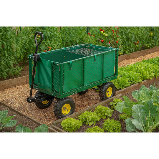 Întreținută de grădină, roată verde 220l