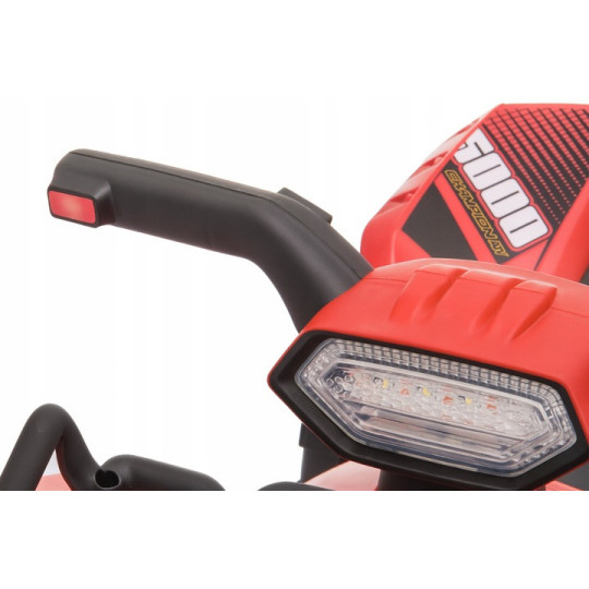 Baterie patru roșie pentru copii ATV J320