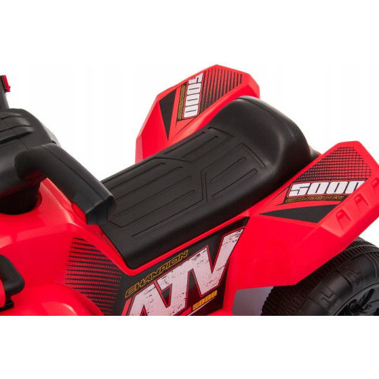 Baterie patru roșie pentru copii ATV J320