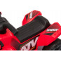 Baterie patru roșie pentru copii ATV J320