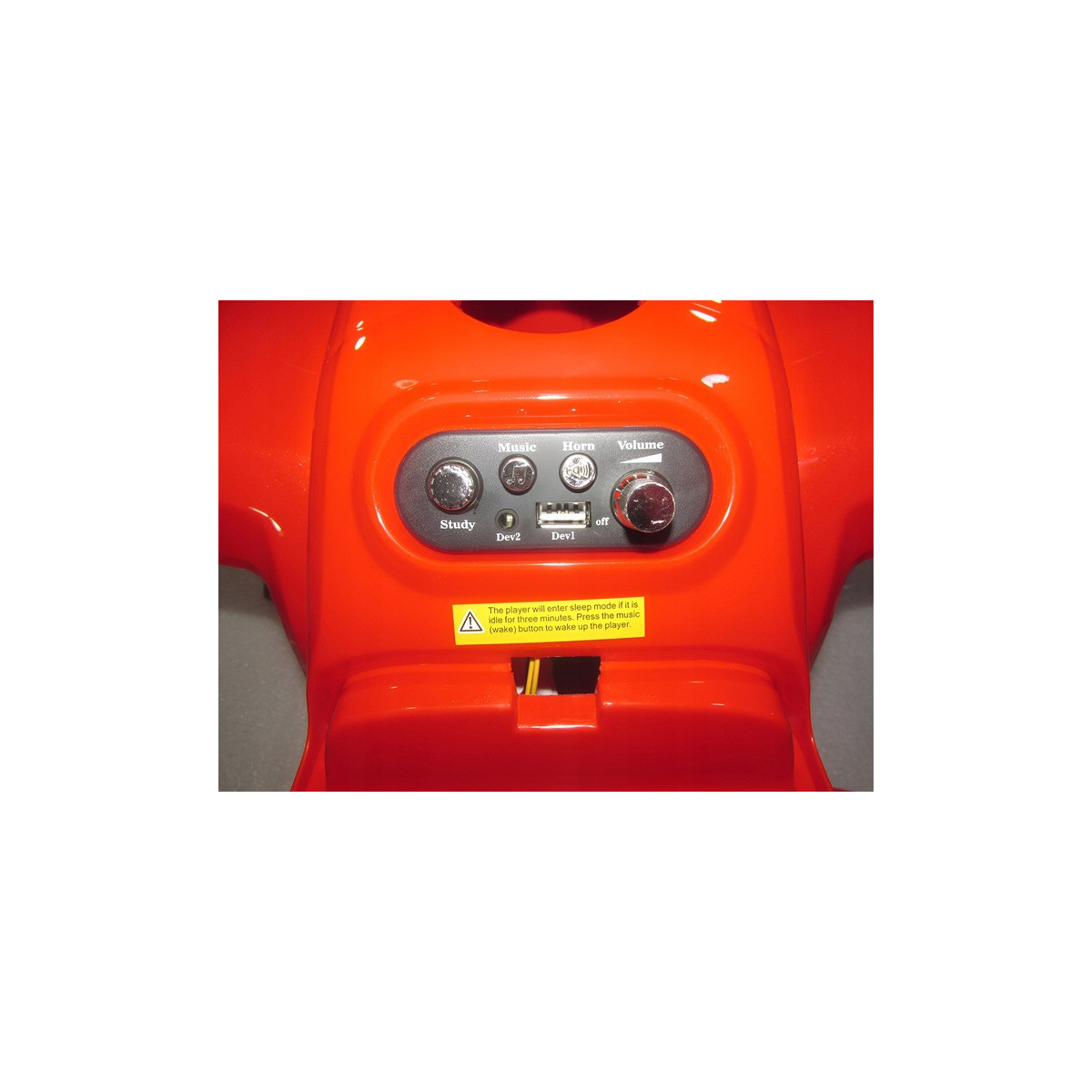 Baterie patru roșie pentru copii ATV J320