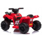 Baterie patru roșie pentru copii ATV J320