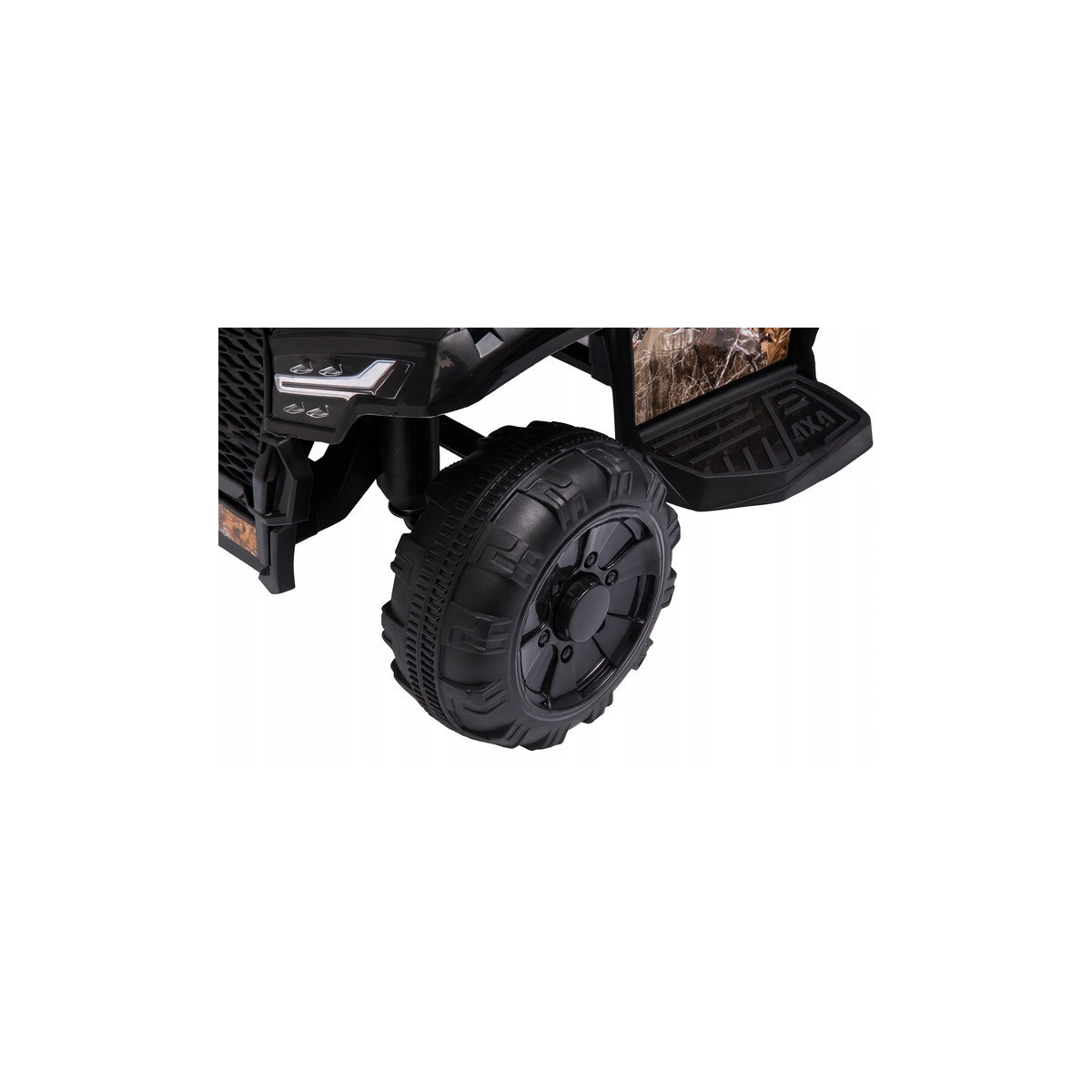 Mică ATV electrică pentru copii J320 de culoare neagră