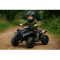 Mică ATV electrică pentru copii J320 de culoare neagră