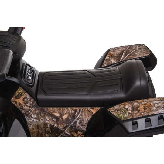 Mică ATV electrică pentru copii J320 de culoare neagră