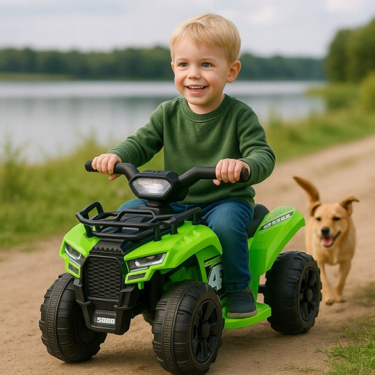 ATV cu baterie pentru copii J320, verde