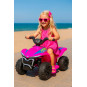Ružová ștvorkolku Quad Kids E-ATV