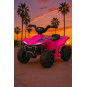 Ružová ștvorkolku Quad Kids E-ATV