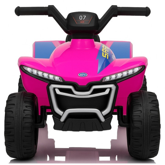 Ružová ștvorkolku Quad Kids E-ATV