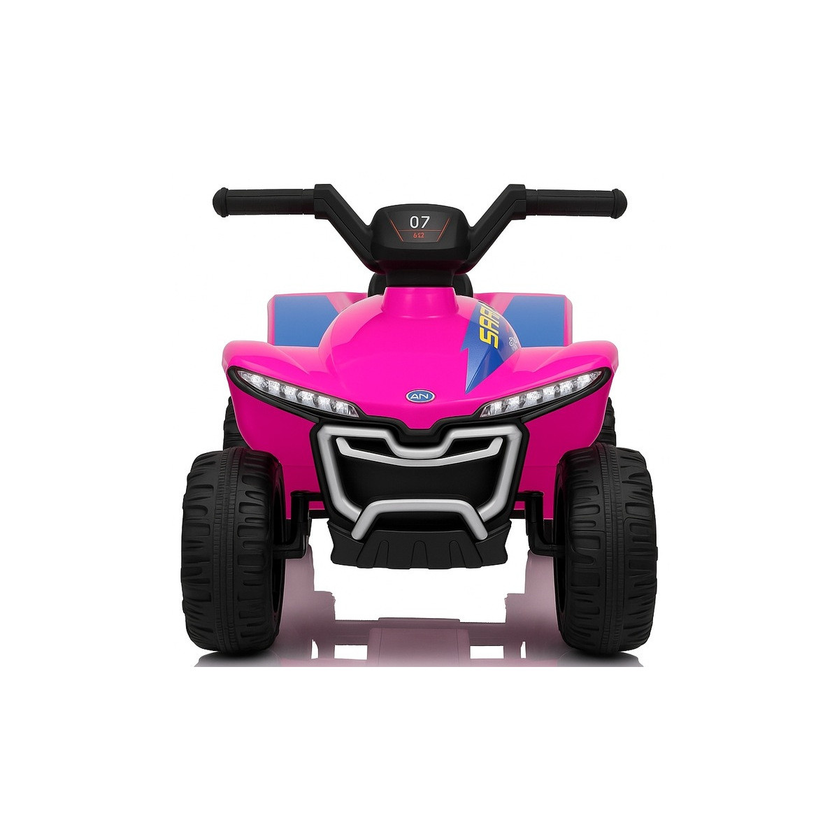 Ružová ștvorkolku Quad Kids E-ATV