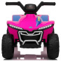 Ružová ștvorkolku Quad Kids E-ATV