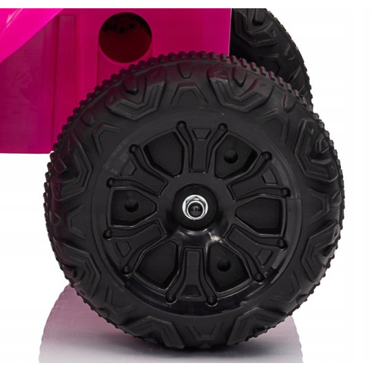 Ružová ștvorkolku Quad Kids E-ATV