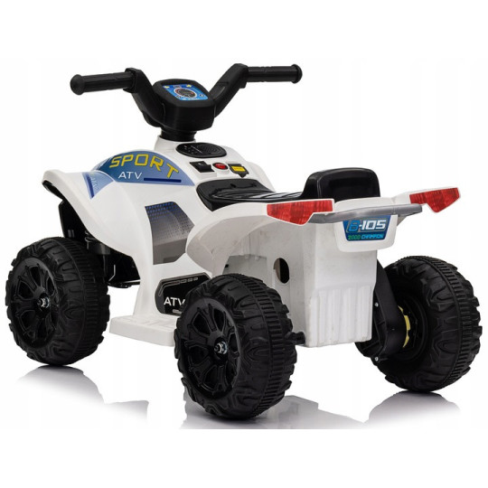 Elektric ATV pentru copii Quad Kids E-ATV alb