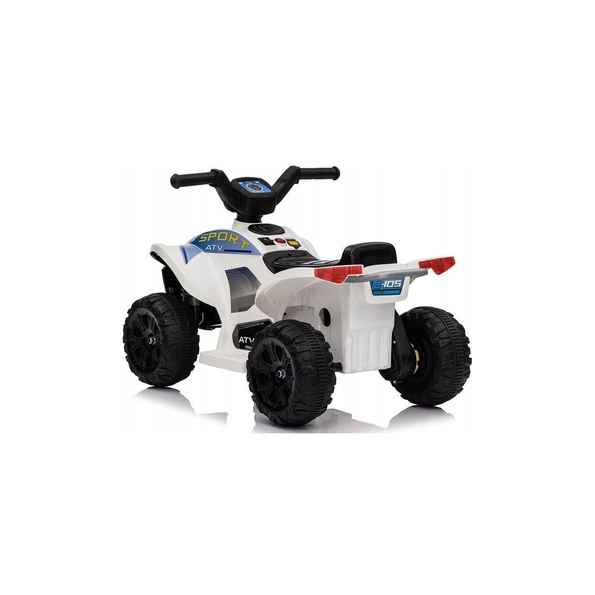 Elektric ATV pentru copii Quad Kids E-ATV alb
