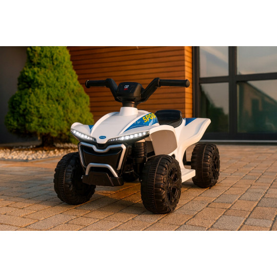 Elektric ATV pentru copii Quad Kids E-ATV alb
