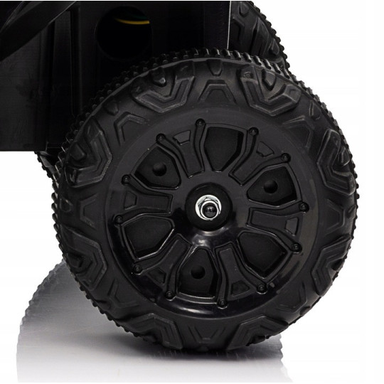 Batéria de patinaj Quad Kids E-ATV de culoare neagră