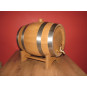 Butoi mare din stejar pentru alcool 30L cu interior ars