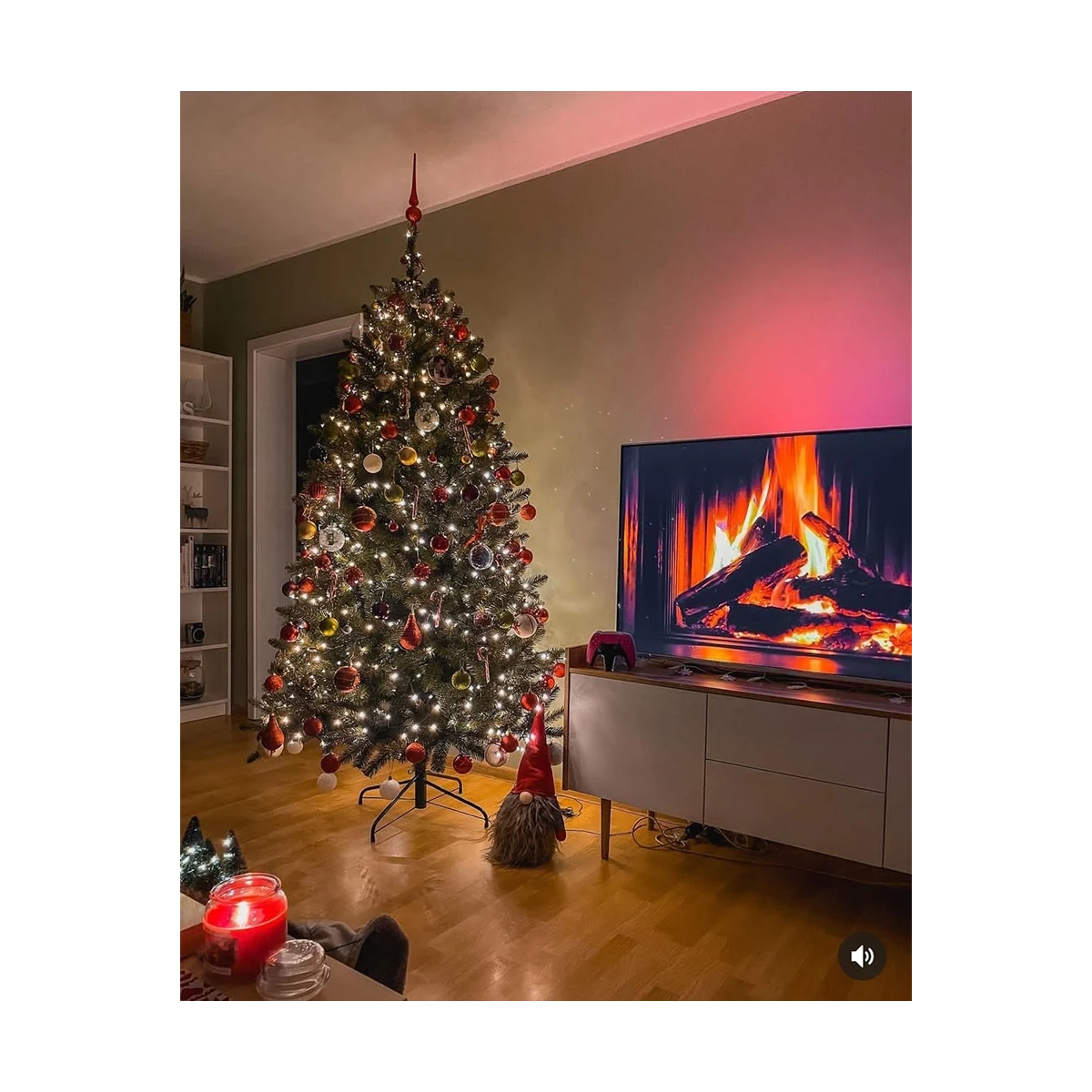 Brad de Crăciun mare, 220 cm, molid caucazian PREMIUM