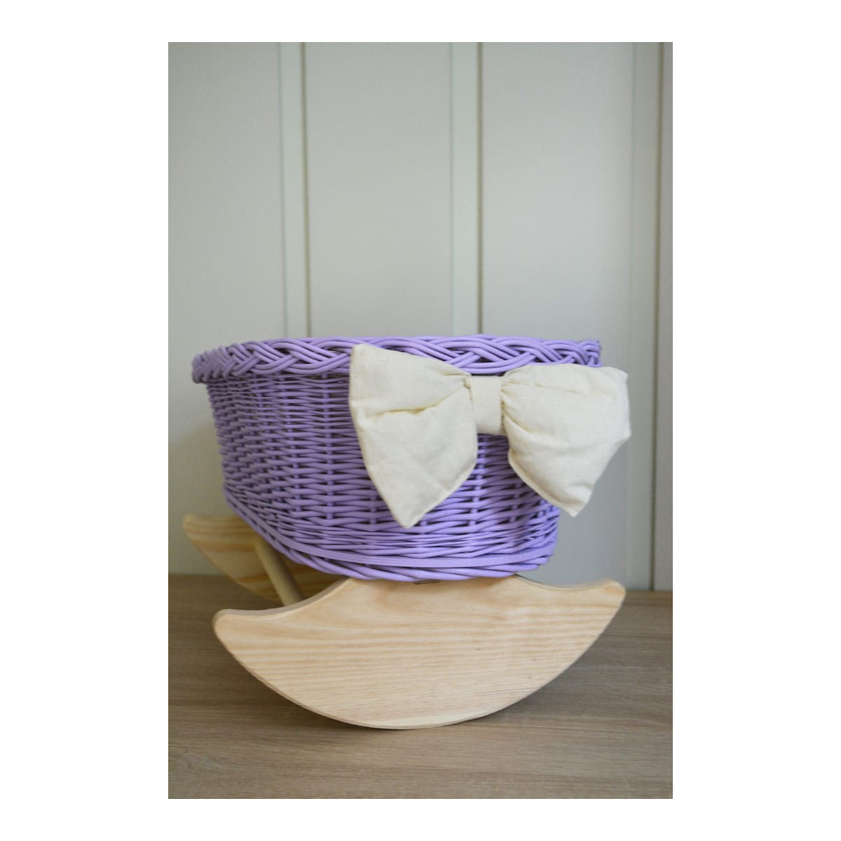 Levănțițe de lavandă pentru păpuși cu umplutură de culoare ecru