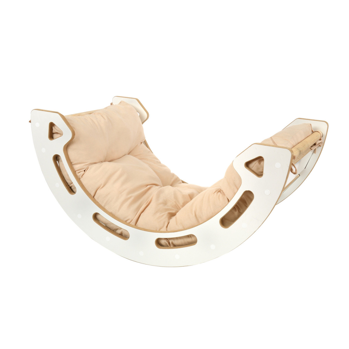 Hópačka balanțată pentru copii cu pernă gri