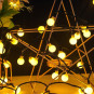 Sferice lumini, 100LED, alb cald