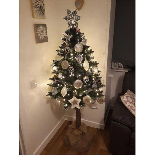 Păr de diamant pe trunchi cu conuri, 160cm, PREMIUM