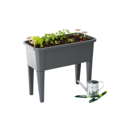 Masa elegantă de seră cu capac 76 x 38 x 83cm ANTRACIT