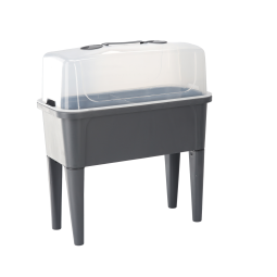 Masa elegantă de seră cu capac 76 x 38 x 83cm ANTRACIT