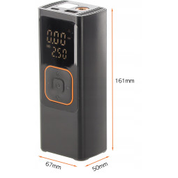 Pompă portabilă cu acumulator - compresor 12V pentru mașină