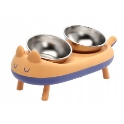 Sachet de două boluri din inox pentru animale de companie 41x20,5x15