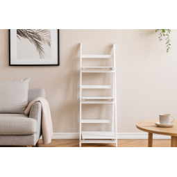 Raft alb cu trei rafturi