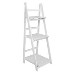 Raft alb cu trei rafturi