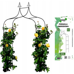 Pergolă de grădină 150 x 37 x 240 CM cu ancorare