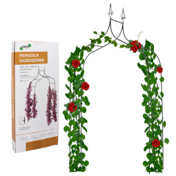 Pergolă de grădină 150 x 37 x 240 CM cu ancorare