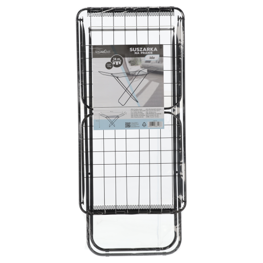 Suport de uscare cu două suporturi pentru șosete 180 x 55 x 102 cm