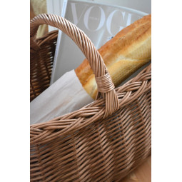 Kvalitative coșuri din ratan "ZIGMUNT" de culoare maro