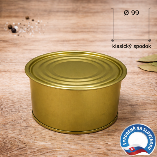 Conserve cutii 99×61,5 mm, 1/2 kg (120 buc)