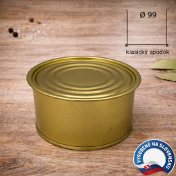 Ambalaj pentru conserve de carne 99×47 mm (160 buc)