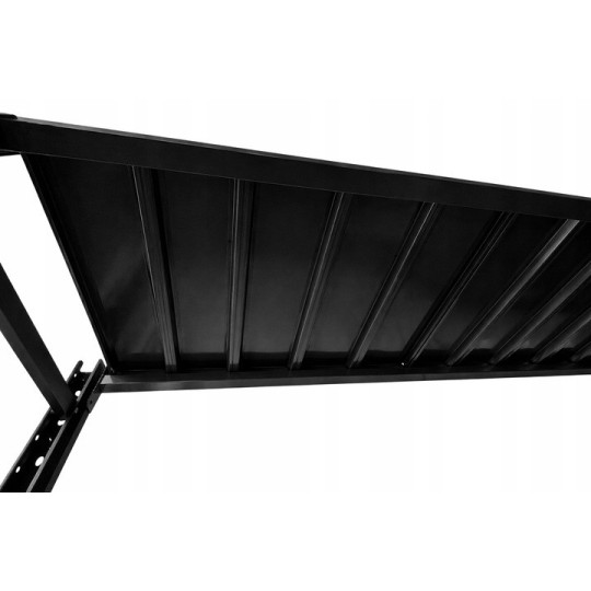 Raft metalic profesional RM03 – 4 rafturi, 200×200×60 cm, capacitate de încărcare 800 kg