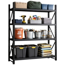 Raft metalic profesional RM03 – 4 rafturi, 200×200×60 cm, capacitate de încărcare 800 kg