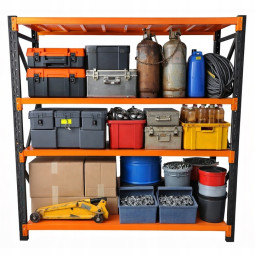 Raft metalic profesional RM04 – 4 rafturi, 200×200×60 cm, capacitate de încărcare 1000 kg