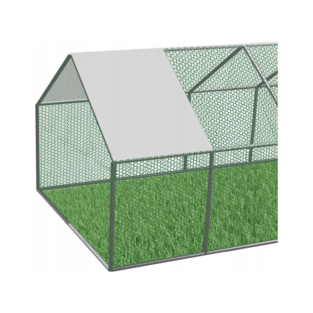 Curte pentru păsări, închisoare pentru animale 4,5 x 3 x 1,95 m