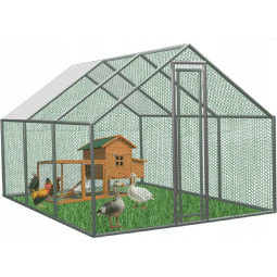 Curte pentru păsări, închisoare pentru animale 4,5 x 3 x 1,95 m