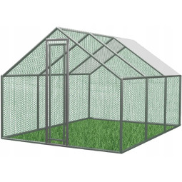 Curte pentru păsări, închisoare pentru animale 4,5 x 3 x 1,95 m