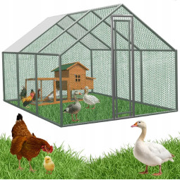 Curte pentru păsări, închisoare pentru animale 4,5 x 3 x 1,95 m