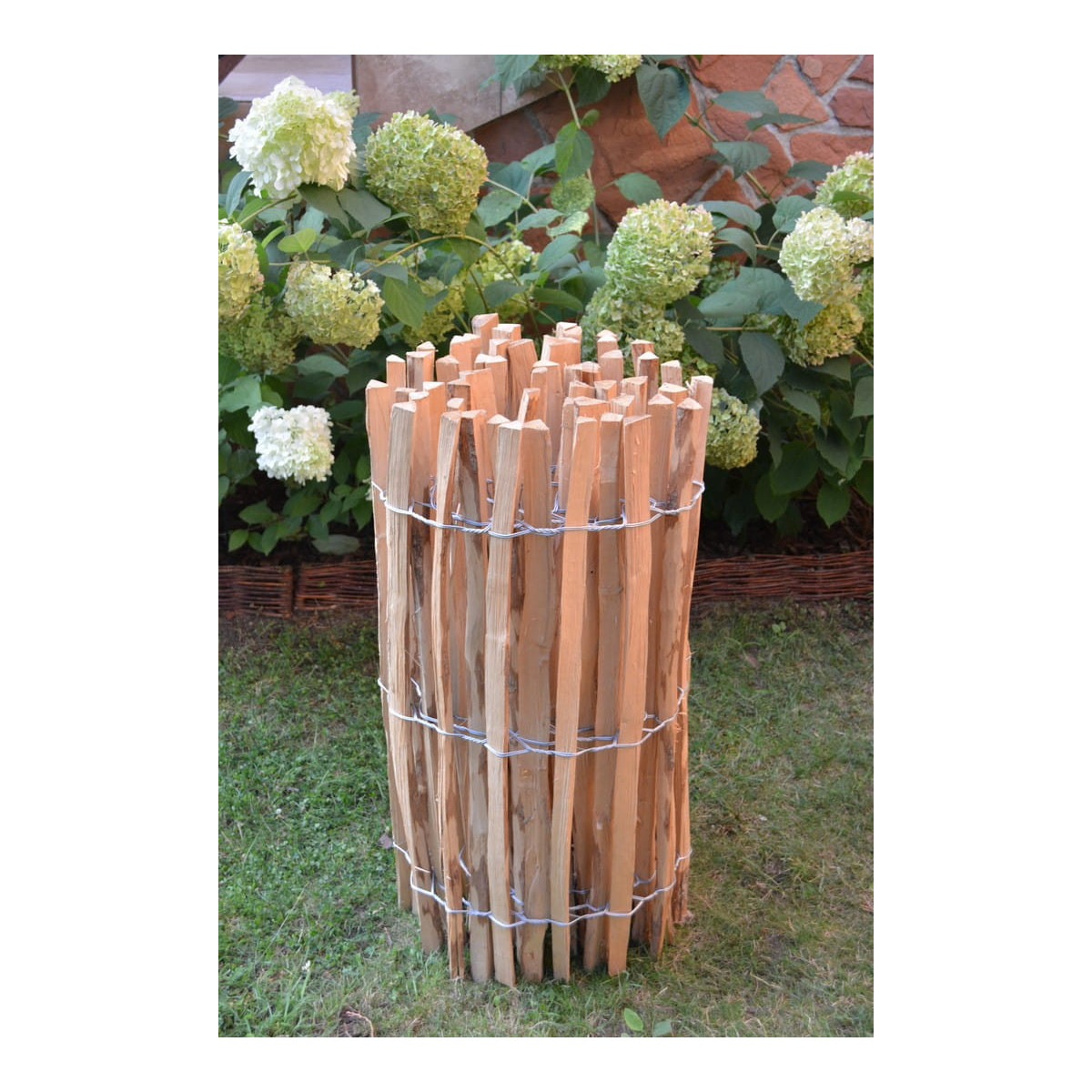 Gardina naturală din nog strain 70 × 300 cm – legată manual